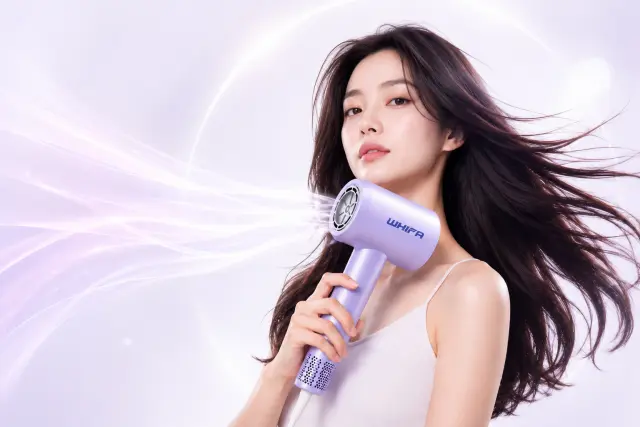 12. Aplikasi hair dryer purple